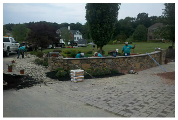Longford Before, During & After Driveways Construction