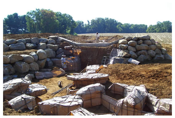 Longford Before, During & After Water Features Construction